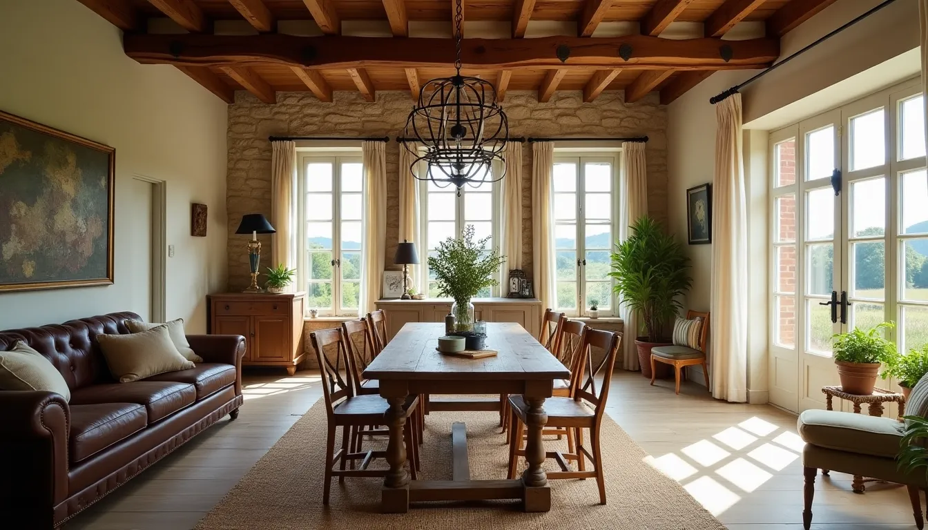 salón comedor dos ambientes